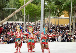 Religious dance in Great Prayer Festival